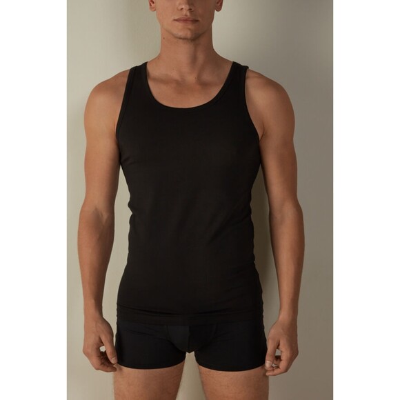 Intimissimi Black Men's Tank Top Medium - Picture 1 of 7